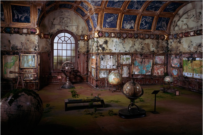 Map room: apocalyptic city