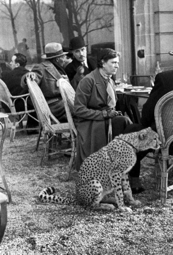 When Exotic Pets were the Accessory du Jour