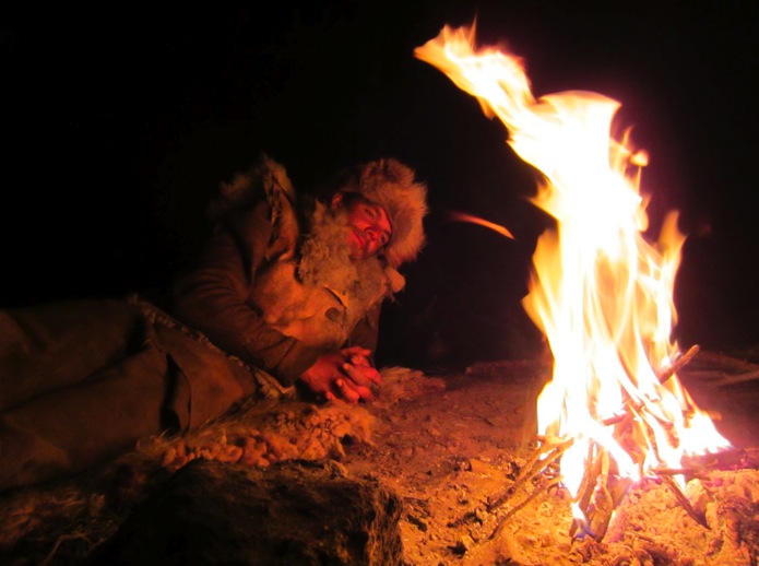 living in the wild cavemen