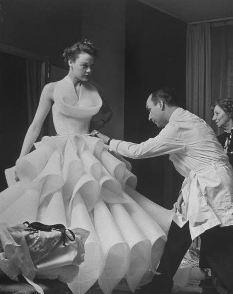 Paris Fashion Week circa 1951