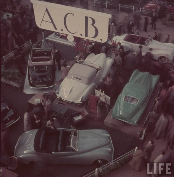 Paris Automobile Show at the Grand Palais, 1940s