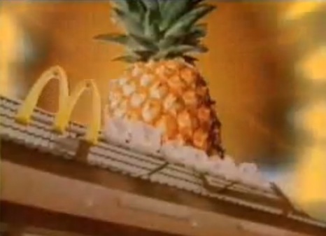 McDonalds Pineapple Big Mac Ad, 1984 (Yes, this really happened)