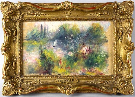Missing Renoir Painting bought at a Flea Market for $7