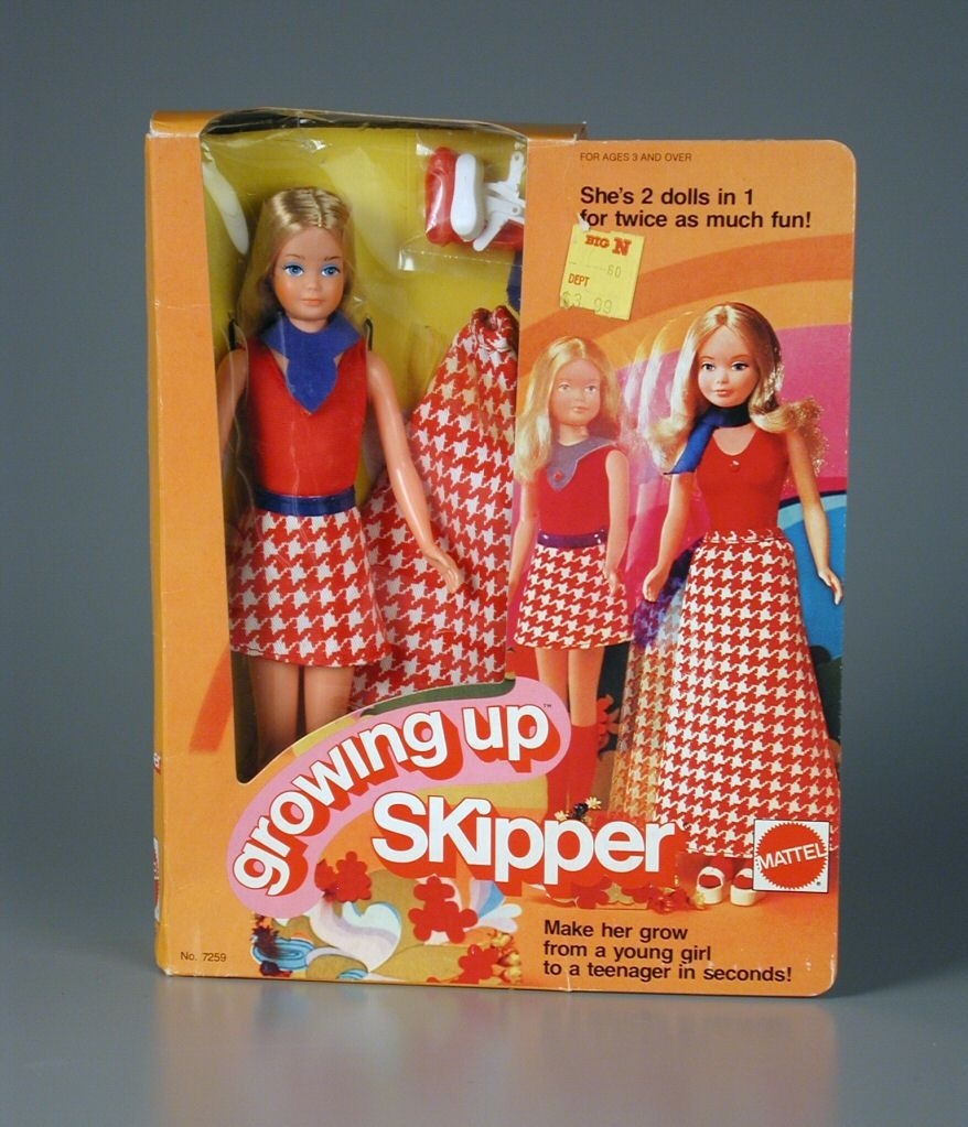 The Little Barbie that grew Breasts, growing up skipper