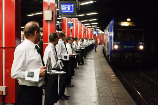 A Michelin star Restaurant on the Paris Underground