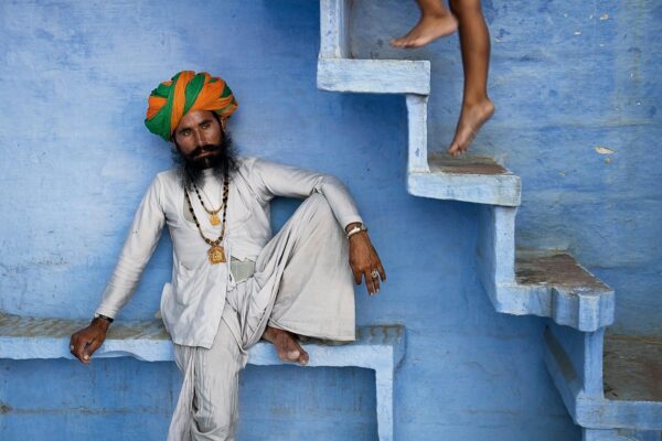 Steve McCurry’s Blue City