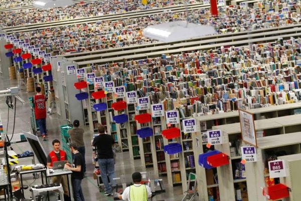 Forget Santa’s Workshop! Inside an Amazon Warehouse