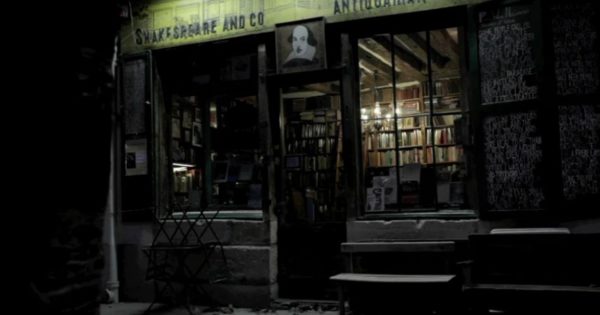After Dark at the Shakespeare & Co in Paris