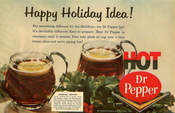 Retro Recipe: Dr. Pepper served Hot?!