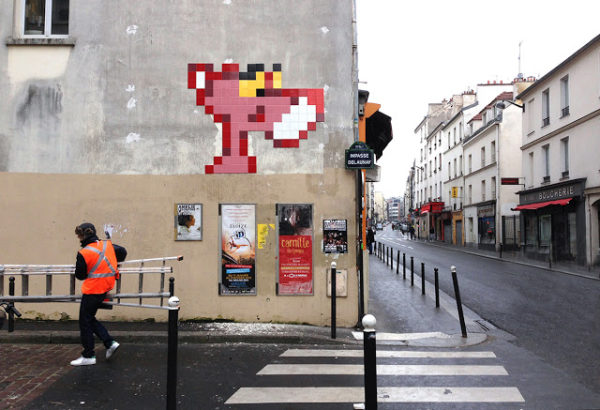 Space Invader strikes again in Paris