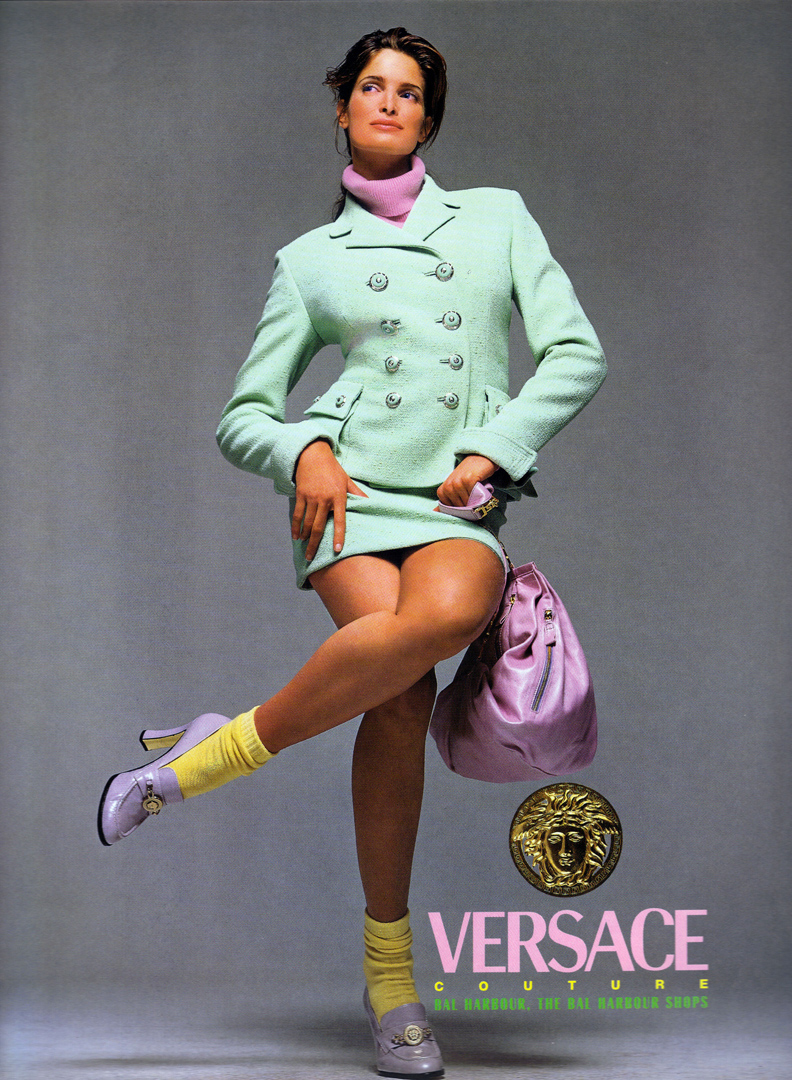 A Very Serious Retrospective of Vintage Versace Ads