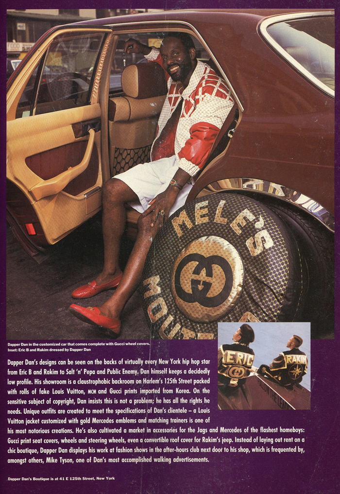 Icons before Instagram: Dapper Dan, and how his bootlegging inspired  logomania