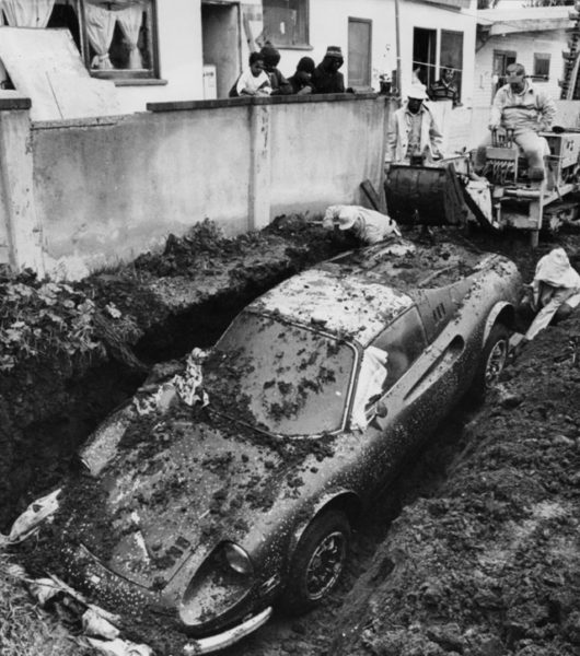 That Time Someone Found a Ferrari Buried in Their Front yard