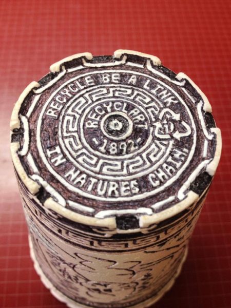 Searching for Doodle Man: Who Doodled on this Styrofoam Cup like a Legend?