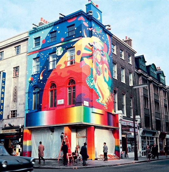 The Beatles and their 1960s Apple Store