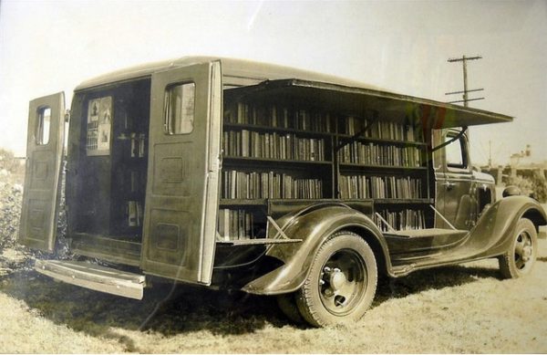 To the Bookmobile! The Library on Wheels of Yesteryear