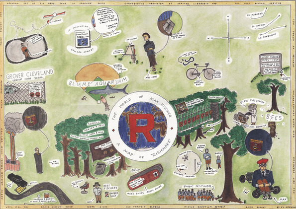 So Wes Anderson's Brother is an Illustrator and he's Awesome