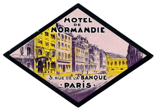 The Lost Art of Hotel Luggage Labels