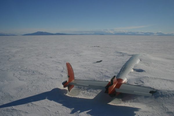 Abandoned in Antarctica: The 1970s Airplane Buried in Snow