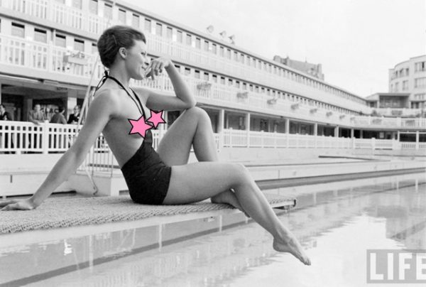 The First Monokini: Trying to make the Topless Swimsuit happen in 1964