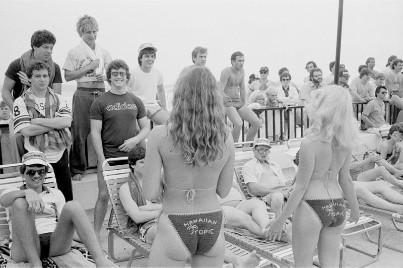 Forensic medicine painter projector Spring Break in the 1980s: Big Hair, Tiny Swimwear