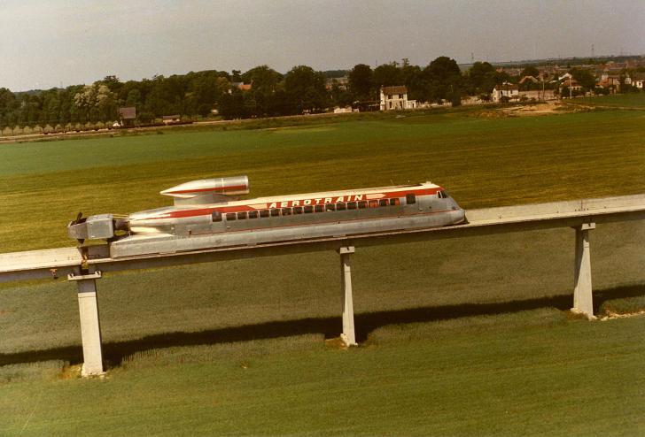 Jean Bertin's Aérotrain