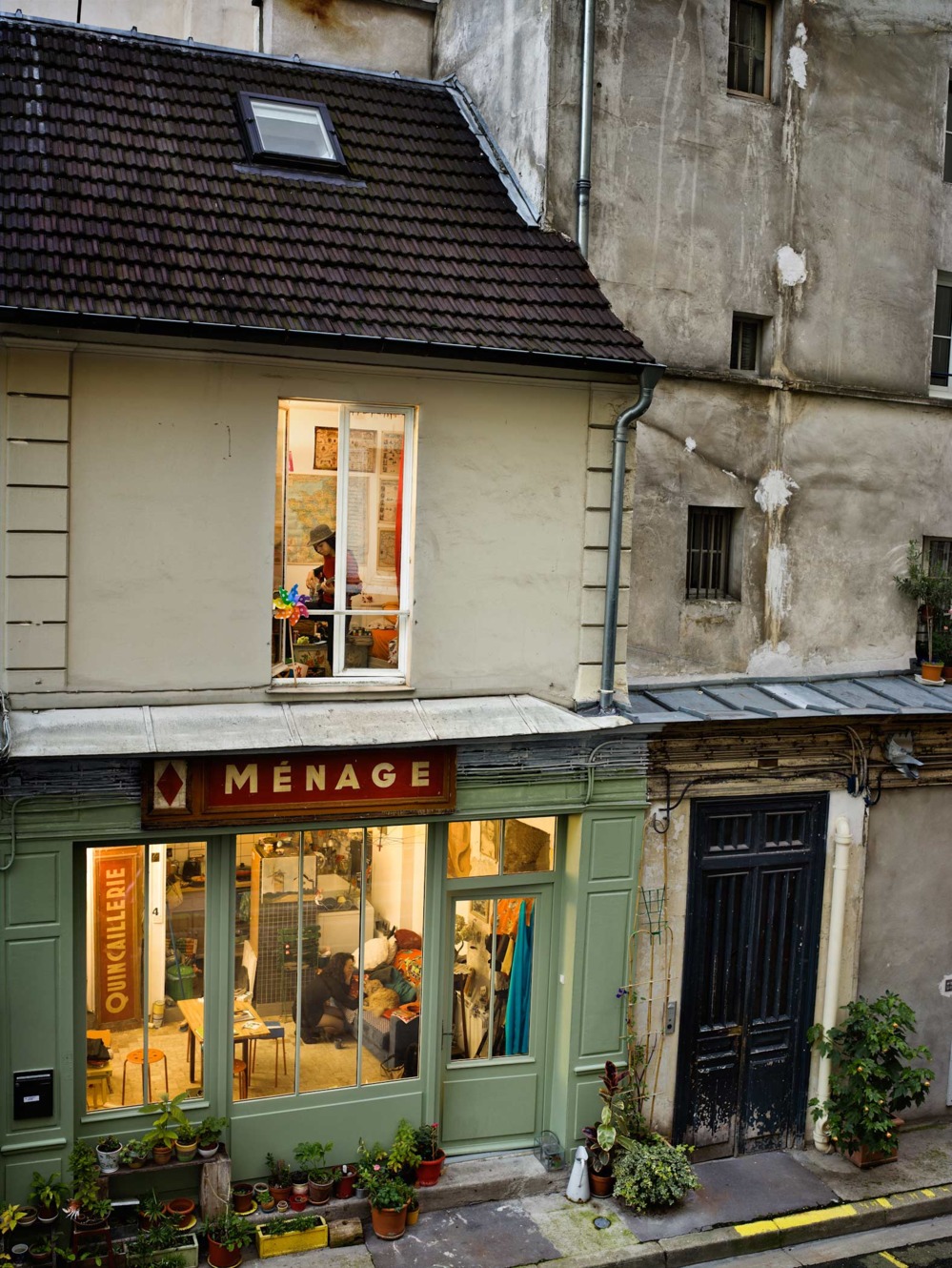 Le 29 Octobre 2012, passage de Desir, rue du Fauborg-Saint-Denis