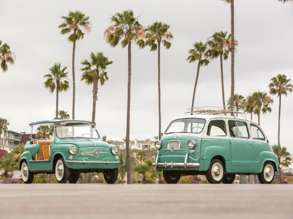 This Adorable Mint Green Fiat Twinset is For Sale