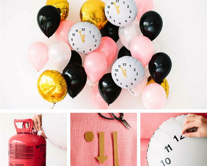 diy-clock-balloon-collage