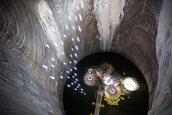 Descend into the 400 Foot Deep Amusement Park