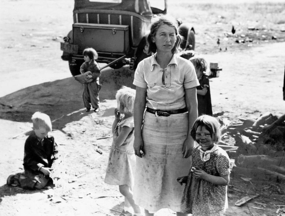 U.S. DUST BOWL MIGRATORY WORKER