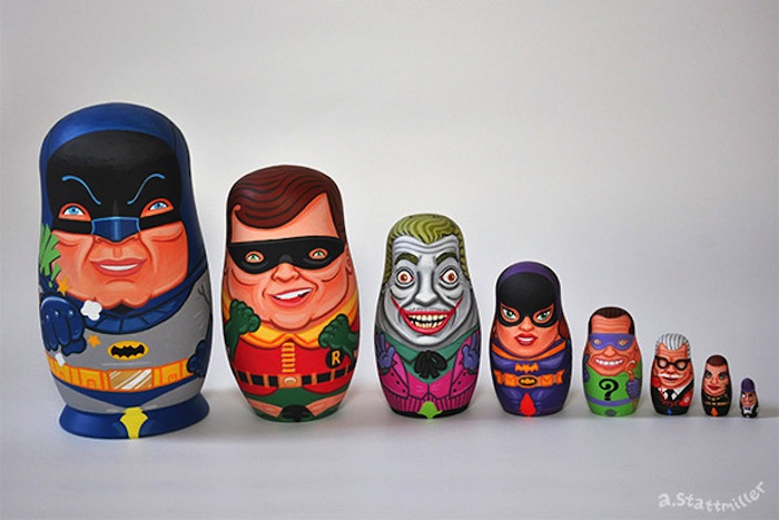 Batman Nesting Dolls