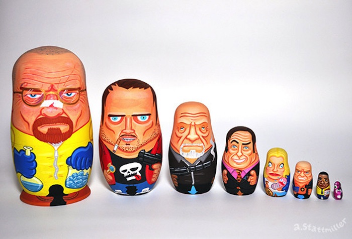 Breaking Bad Nesting Dolls