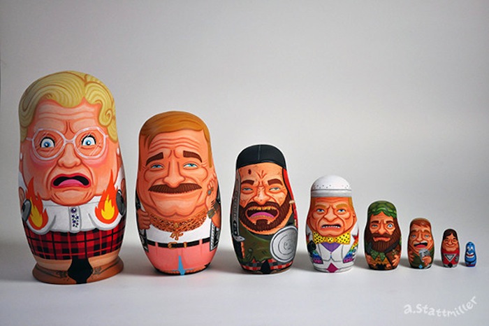 Robin Williams Nesting Dolls