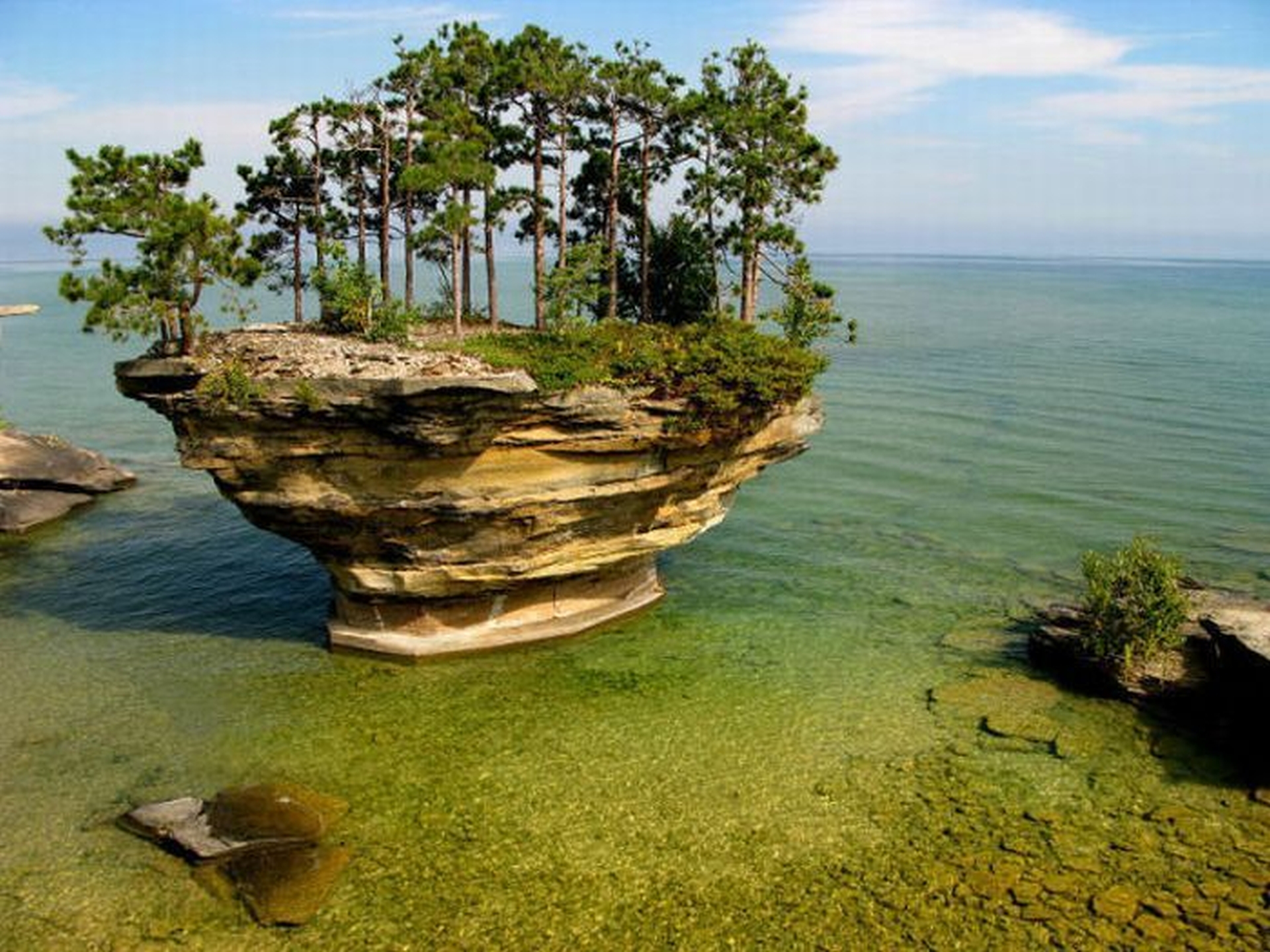 Natural island