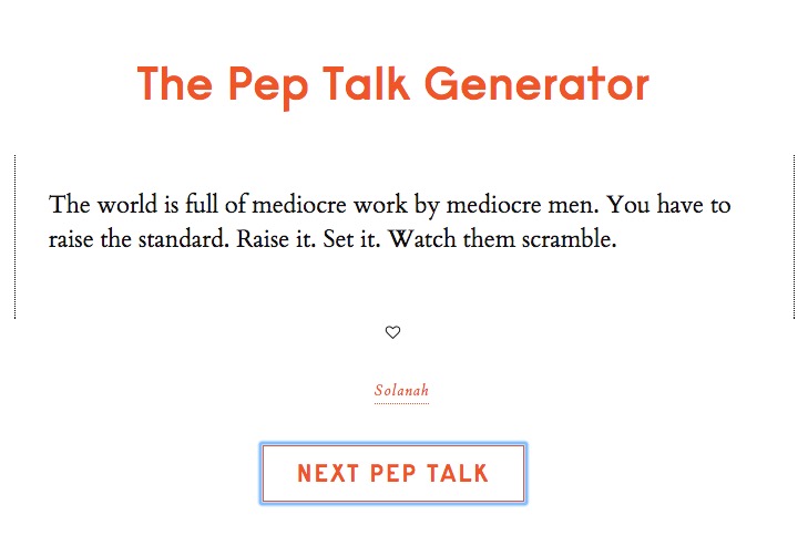 peptalkgenerator