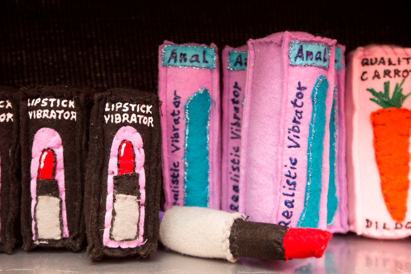 50 Shades of Felt: Inside London's Pop-Up Material Sex Toy Shop