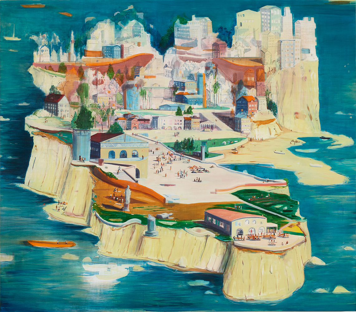 JDB_Fortune-Island_2014_70x80-inches_oil-on-panel_LR