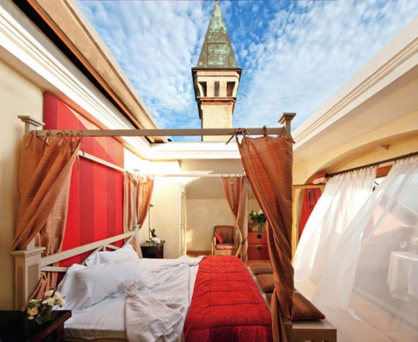 Oh nothing, Just Sleeping Under the Stars in a Hotel Room with a Removable Roof