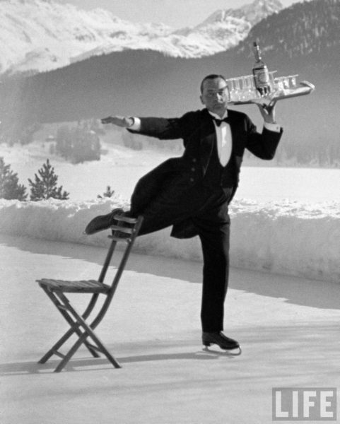 Why don’t they bring back Ice-Skating Cocktail Waiters?