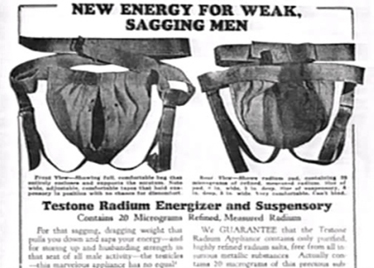 Radioactive Jockstraps and other Lethal Cures to Improve ones Sex Life