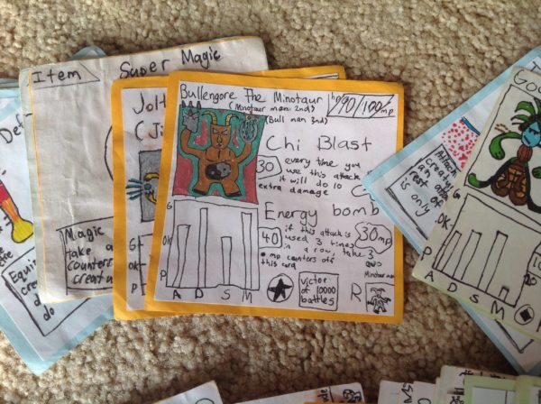 Kid Brothers were too Poor to buy Card Games so instead, they Made their Own
