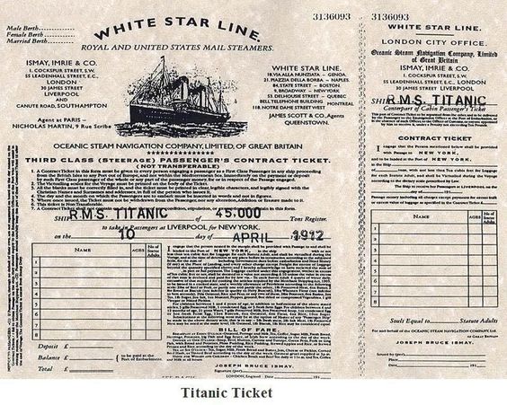 titanicticket