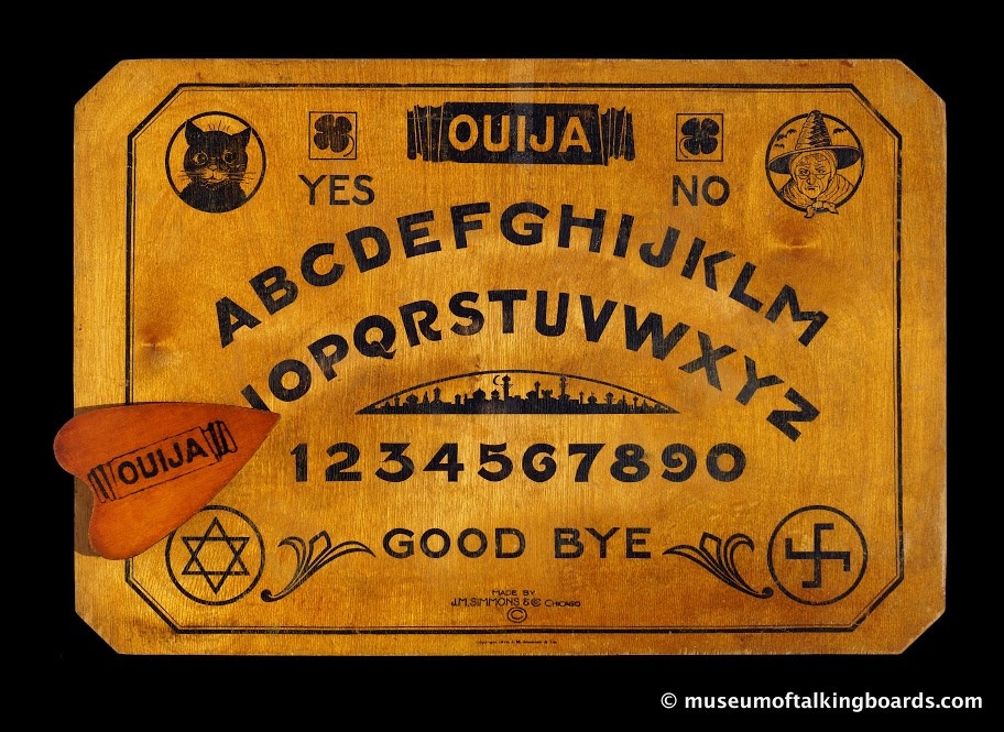 Ouija-J.M. Simmons, Chicago, IL c. 1920 - c. 1945