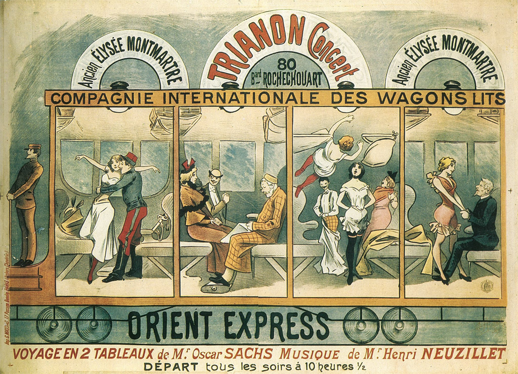 Vintage Train Travel with Orient Express