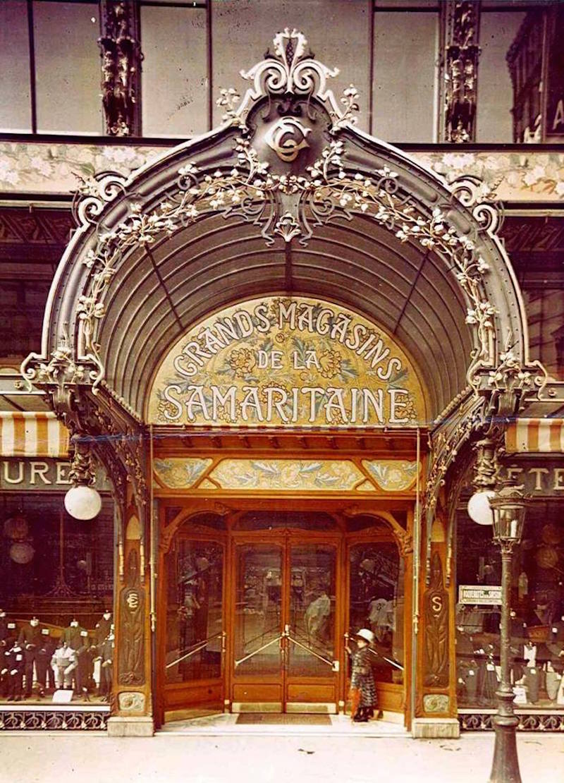 The Cabinet d'Ecriture displayed at the Saint-Germain-des-Prés store in  Paris.