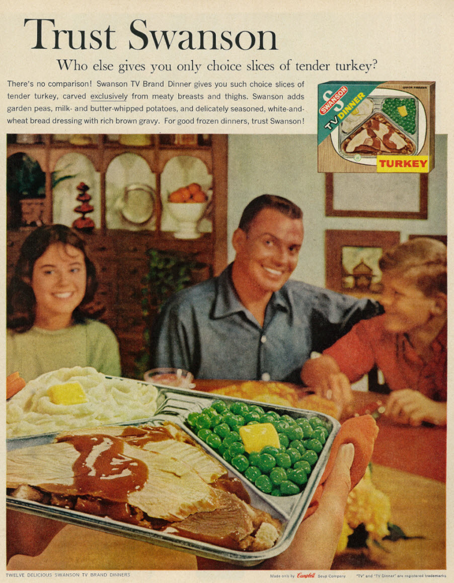 1950s tv dinner