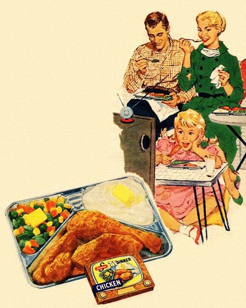 1950s tv dinner