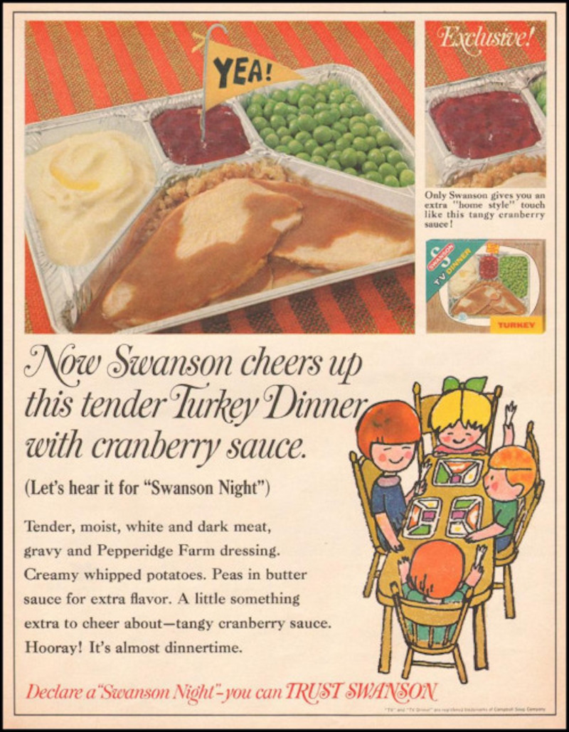 1950s tv dinner