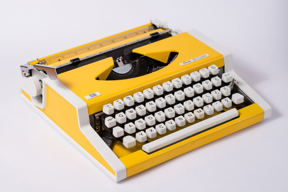 typewriteryellow